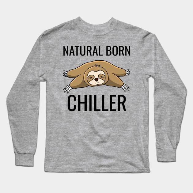 NATURAL BORN,CHILLER Long Sleeve T-Shirt by busines_night